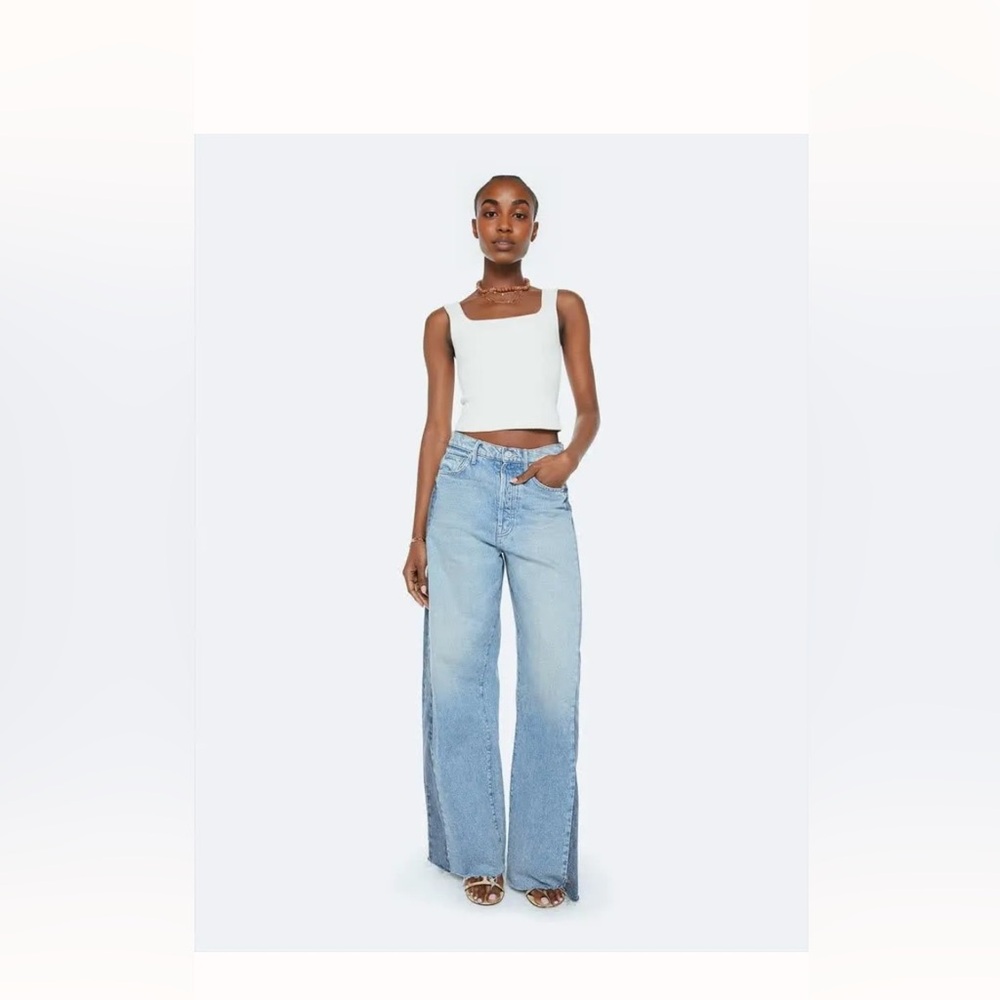 Stylish Light Blue Women's Flare Jeans